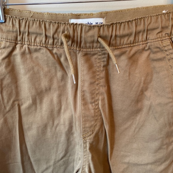 Abercrombie Kids Pants size 15/16 youth XL tan kaki - Picture 3 of 5